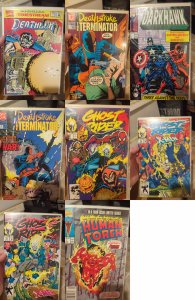 Mixed Lot of 8 Comics (See Description) Ghost Rider, Deathstroke The Terminat...