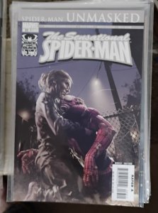SENSATIONAL SPIDER-MAN   # 33 2007  Marvel disney   unmasked  back in black