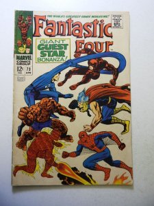 Fantastic Four #73 (1968) VG Condition cf detached at 1 staple