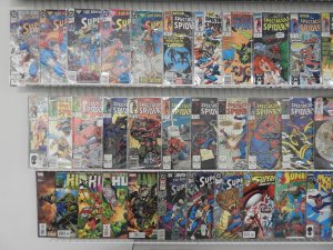 Huge Lot 180+ Comics W/ Spider-Man, Superman, Hulk, +More! Avg VF- Condition!