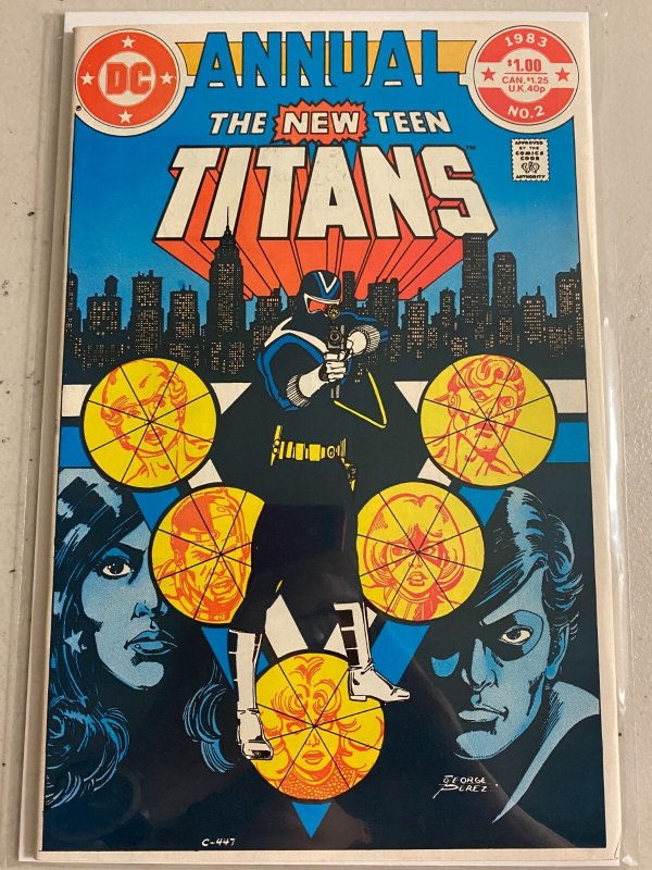 New Teen Titans Annual #2 1st appearance Vigilante 7.0 (1983)