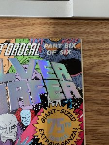 Silver Surfer #75 Newsstand (1992) Embossed Foil Cover 