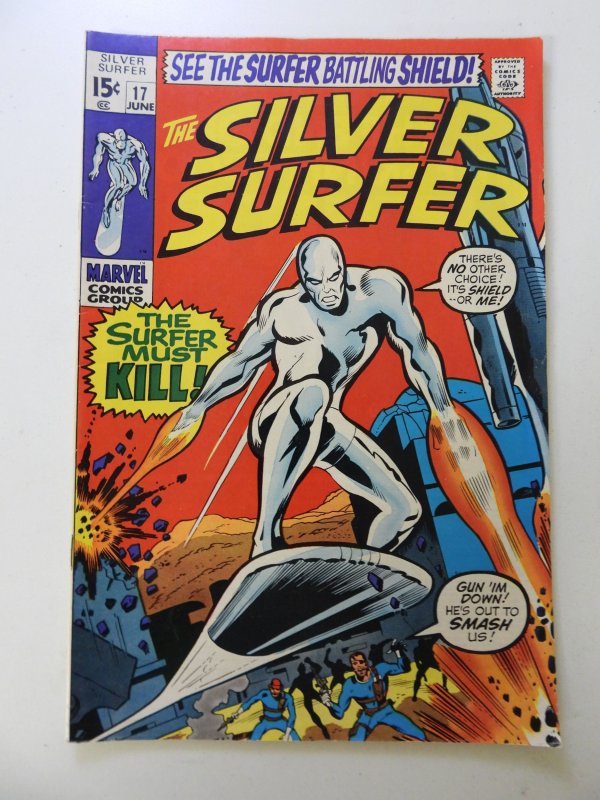 The Silver Surfer #17 (1970) FN- condition