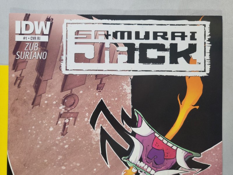 Samurai Jack #1 Rob Guillory RI Retailer Incentive 1:10 Variant 2013 IDW
