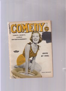 Comedy Vol. 8 #54 - July Issue - Ward Pin-ups (4.0) 1960