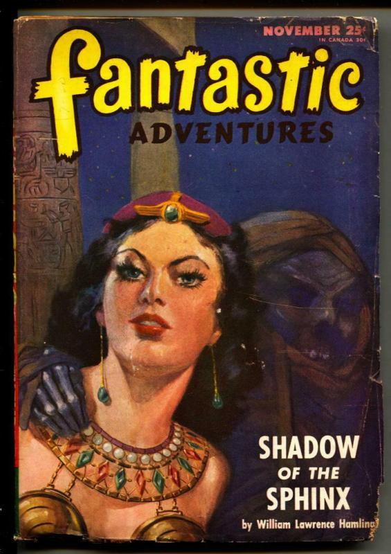 Fantastic Adventures-Pulp-11/1946-William Lawrence Hamling