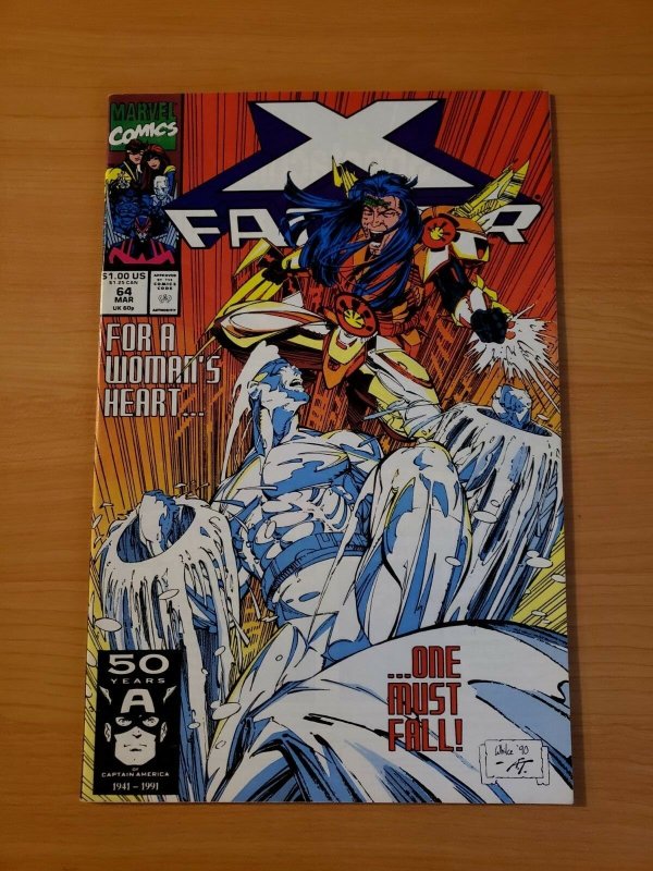 X-Factor #64 Direct Market Edition ~ NEAR MINT NM ~ (1991, Marvel Comics)