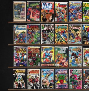 Huge Lot 140+ Comics with Spider-Man 2099, The Avengers & More!