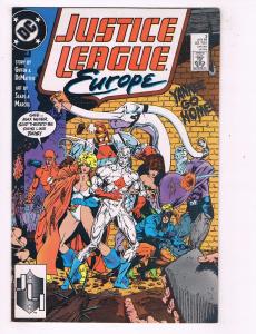 Justice League Europe # 3 VF/NM DC Comic Book Superman Batman Flash Arrow J47