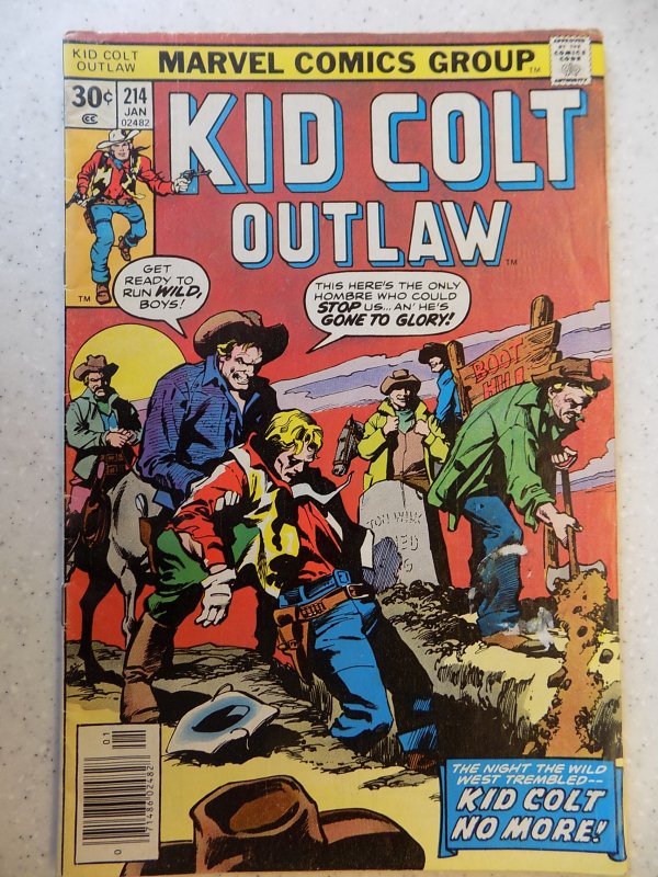 KID COLT OUTLAW # 214