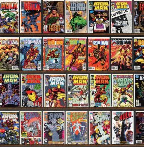 Huge Lot 130+ Comics with Iron Man, The Incredible Hulk, Silver Surfer & More!