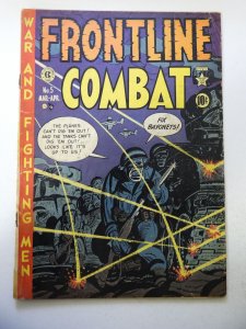 Frontline Combat #5 (1952) GD/VG Condition tape on spine