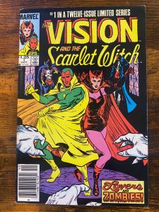 The Vision and the Scarlet Witch #1 Newsstand Edition (1985)
