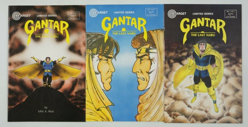 Gantar: the Last Nabu #1-3 VF/NM complete series - target comics super hero set