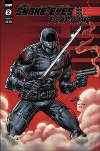 Snake Eyes: Deadgame 2-B Rob Liefeld Red Background Cover VF/NM