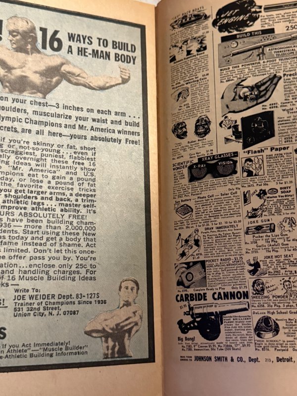 The X-Men #40 (Marvel Comics January 1968) Frankenstein 1st Appearance in Marvel