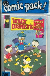Walt Disney Comics and Stories Whitman Comics 3 Pack 1970's-Donald Duck-Scamp...