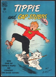 Tippie and Cap Stubbs-Four Color Comics #210 1948-Dell-by Edwina-roller skates