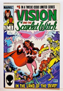 Vision & Scarlet Witch (Vol. 2) #5 (Feb 1986, Marvel) 7.0 FN/VF