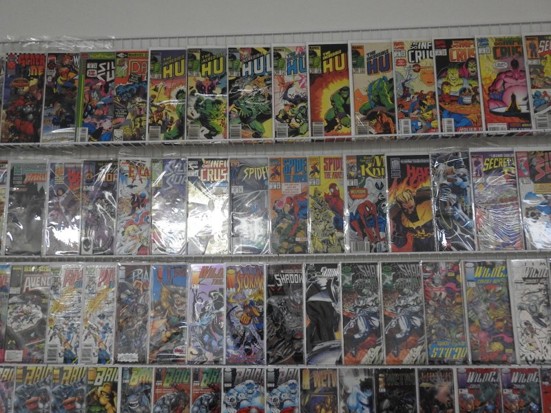 Huge Lot 140+ Comics W/ Avengers, Spider-Man, Hulk +More! Avg. VF-