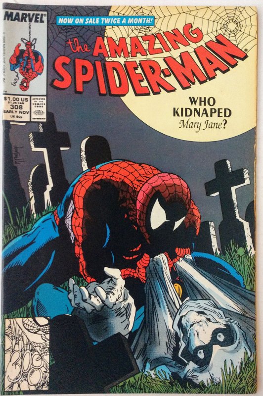 The Amazing Spider-Man #308 (VF+)(1988)