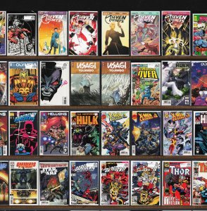 Huge Lot 150+ Comics with Daredevil, Batman Beyond, Thor, Seven Secrets & More!