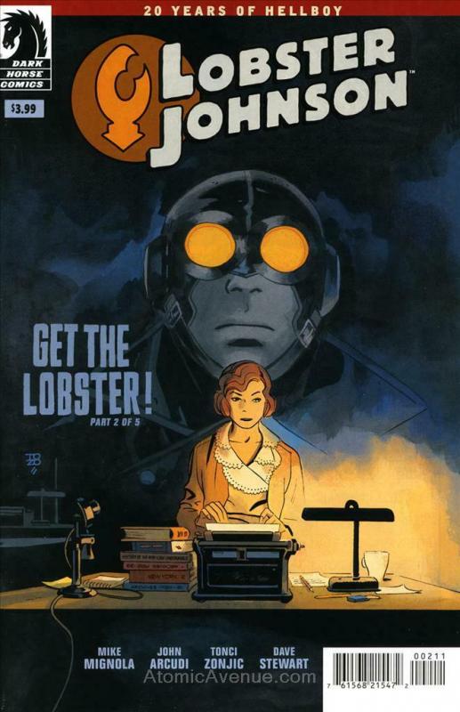 Lobster Johnson: Get the Lobster #2 VF/NM; Dark Horse | save on shipping - detai