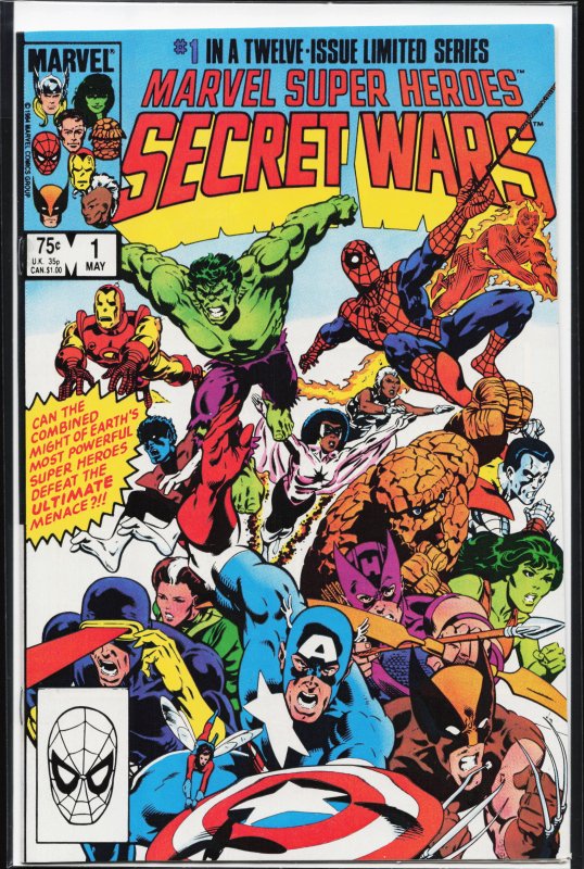 Marvel Super Heroes Secret Wars #1 (1984) [Key Issue]
