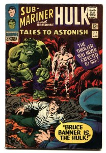 TALES TO ASTONISH #77 comic book -hulk cover-1965-marvel