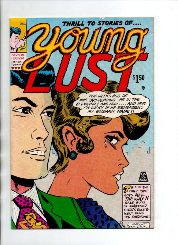 Young Lust #1 2 3 4 & 5 Complete Set - Underground - Last Gasp - VF