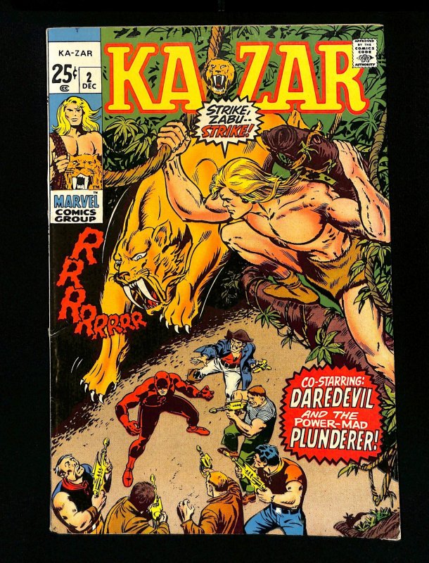 Ka-Zar (1970) #2