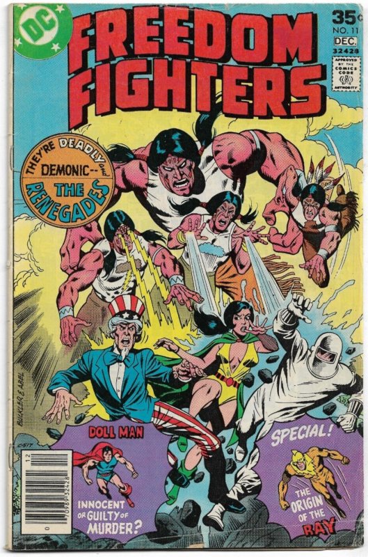 Freedom Fighters#11 FN/VF 1978 DC Bronze AGE Comics | Comic Books ...