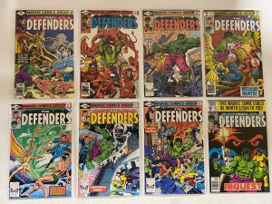 Bronze Age Defenders comic lot from:#71-101 avg 8.0 VF (1979-81)