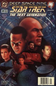 STAR TREK: THE NEXT GENERATION/DEEP SPACE NINE (1994 Ser #2 MALIBUNEWS Near Mint