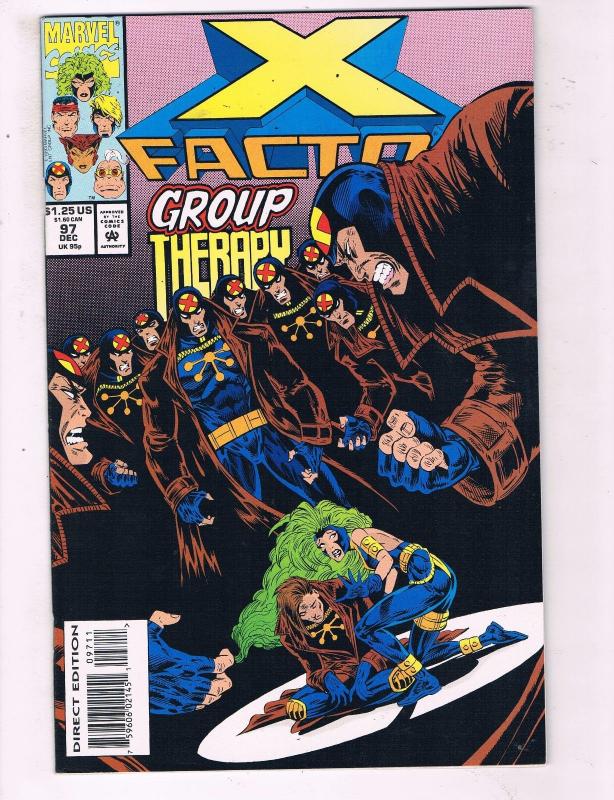 X-Factor #97 VF Marvel Comics Group Therapy Comic Book X-Men 1993 DE10