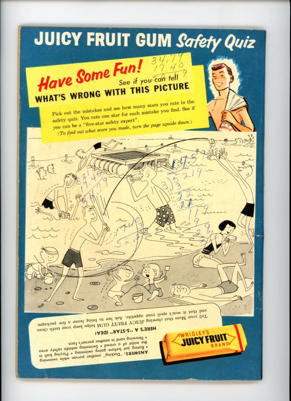 Uncle Scrooge Goes to Disneyland #1  1957  VG