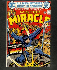 Mister Miracle #9 Jack Kirby Cover and Art! 1st Appearance Himon!