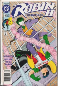 Robin II: The Joker's Wild! #4 Newstand Cover (1991)