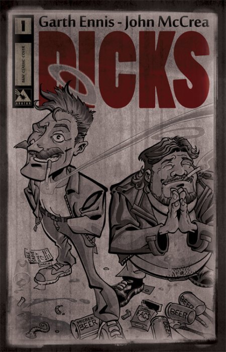 Dicks (2nd Series) #1B VF/NM ; Avatar | Garth Ennis Classic Variant
