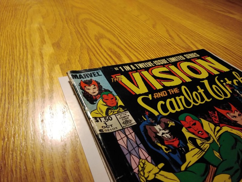 Read online The Vision and the Scarlet Witch (1985) comic - Issue #1