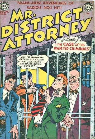 Mr. District Attorney (1948 series) #26, Fair+ (Stock photo
