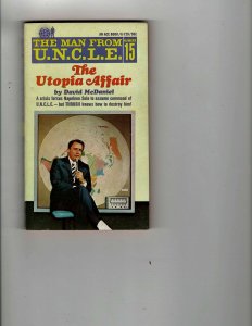 3 Books Elvis The Man From U.N.C.L.E. The Utopia Affair Shooting Star JK14