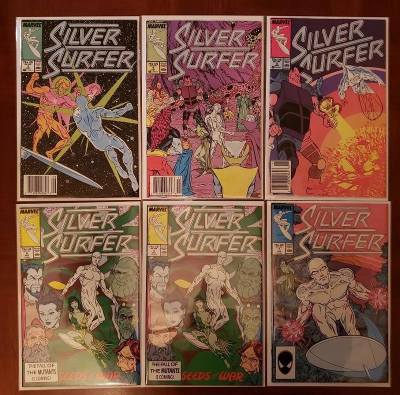 SILVER SURFER 3, 4, 5, 6, 7, 8, 10, 11, 12, 13, 14, 15, 16 (1987) MARVEL