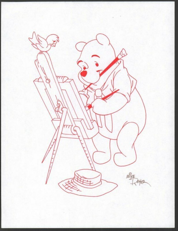 A 'Winnie-the-Pooh' Drawing Sets a New Auction Record for a Book  Illustration