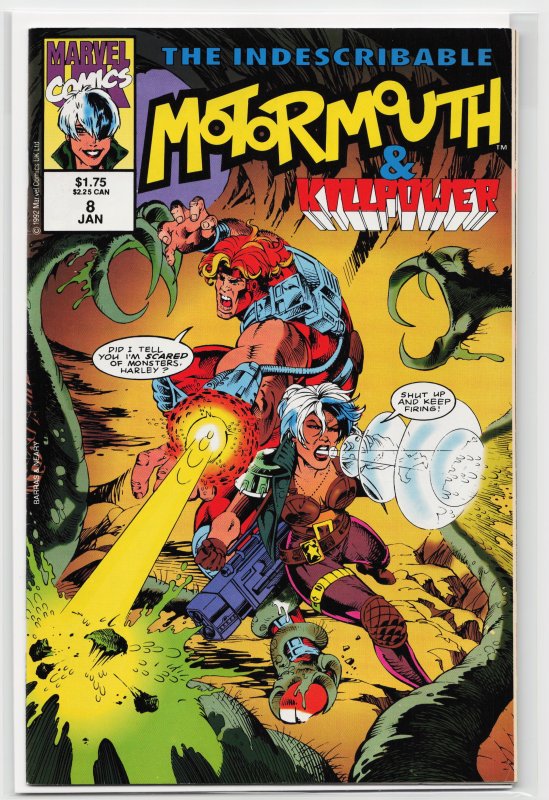 Motormouth & Killpower #8 (1993) Killpower