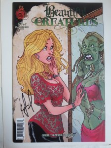 Beautiful Creatures #1 (Red 5 2009) Signed Kurtis J Wiebe (1st Published Work)
