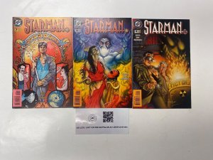 3 Starman DC comic books #7 8 9 24 LP5
