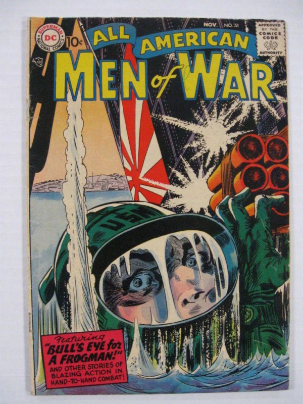 ALL AMERICAN MEN OF WAR 51 FN-