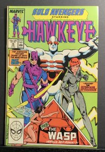 Solo Avengers #15 (1989) Hawkeye & Black Widow & The Wasp