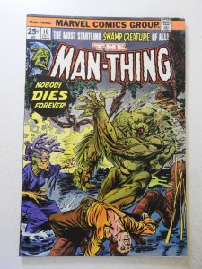 Man-Thing #10 (1974) FN- Condition! MVS intact! moisture stain
